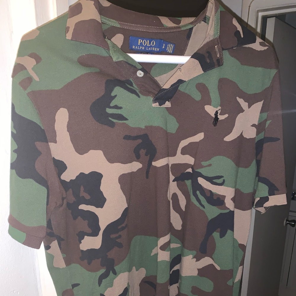 Polo Ralph Lauren camo shirt